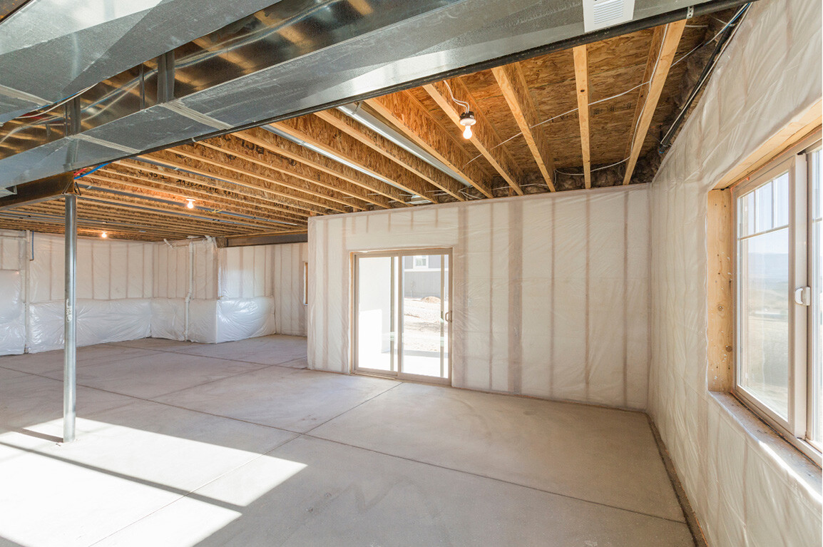 unfinished basement 3